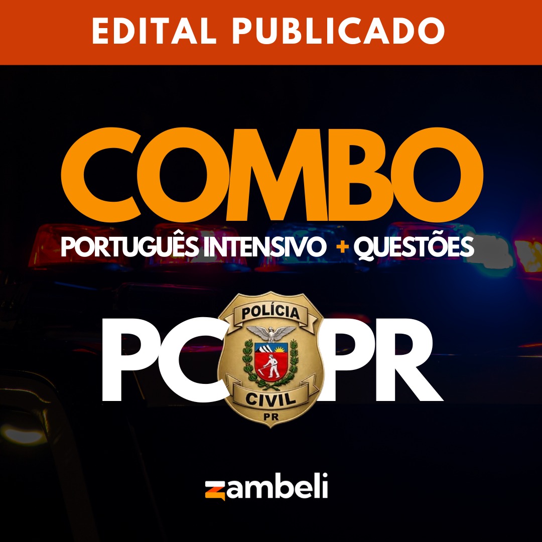 Combo Polícia Civil PR - Intensivo + Questões