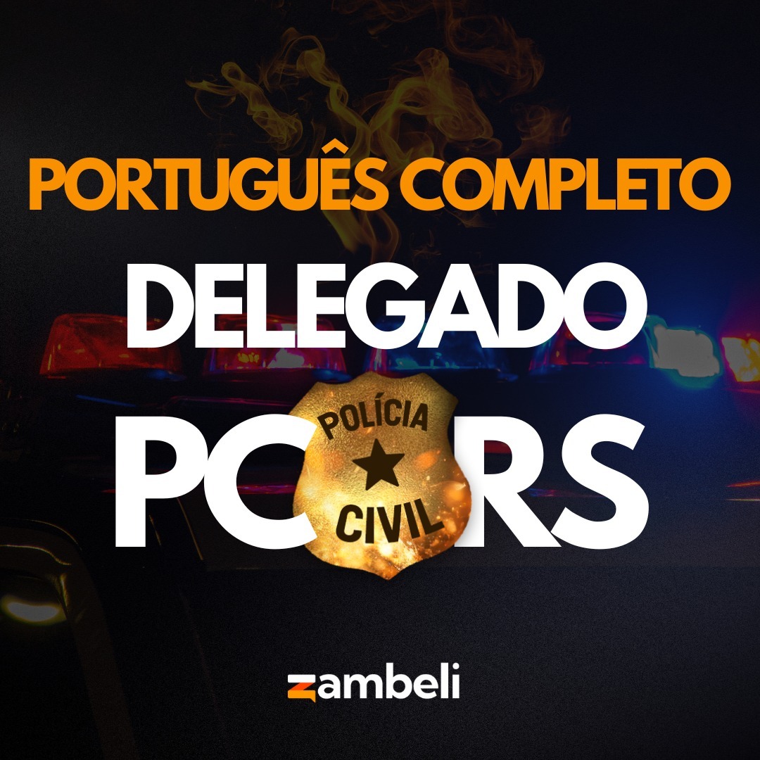 Logo Português Completo | Delegado PCRS Banca Fundatec