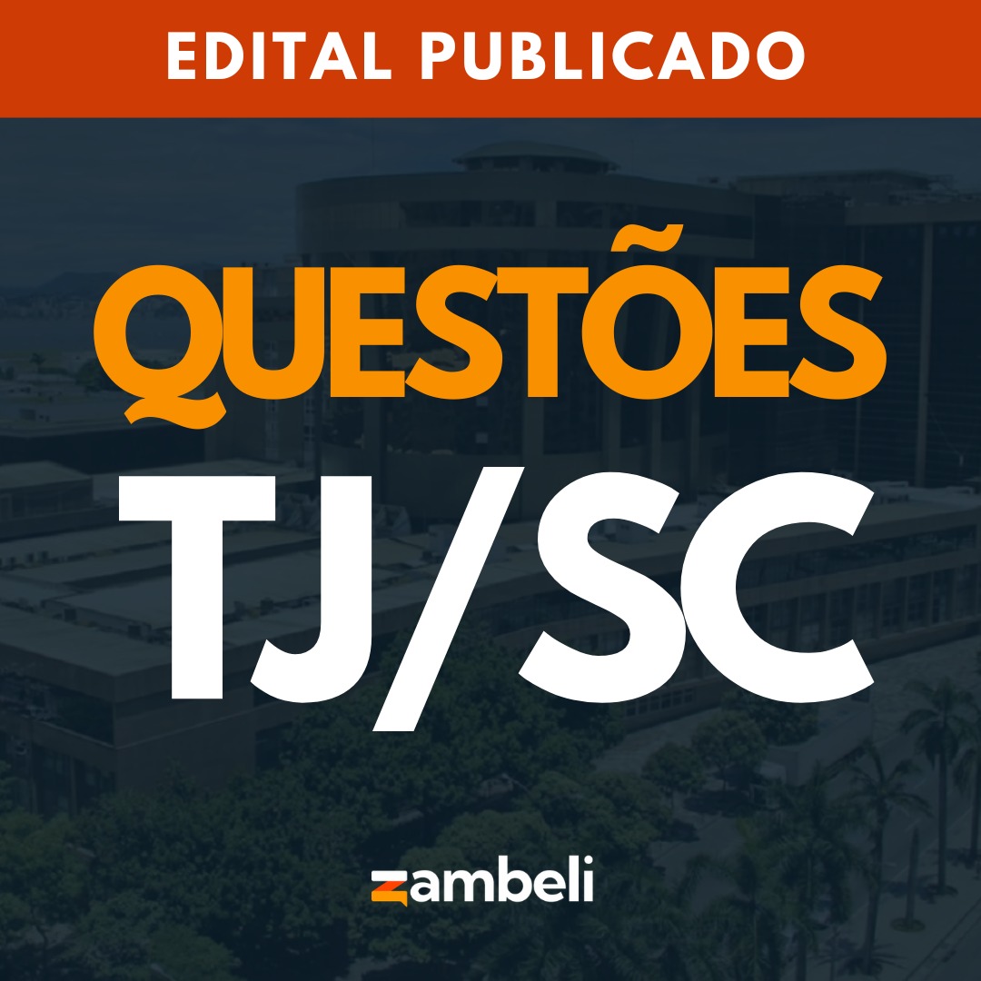 Questões TJSC