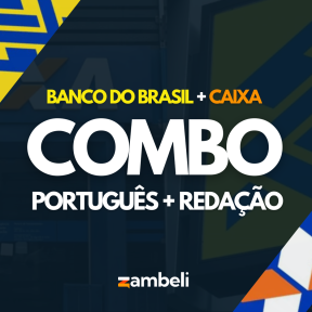 Logo Combo Português + Redação BB E CEF 