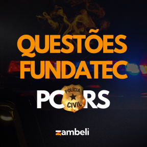 Logo Questões Fundatec - PCRS Escrivão e Inspetor