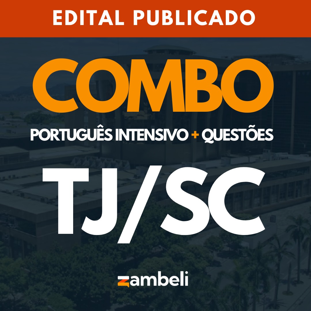 Combo TJSC - Teoria + Questões