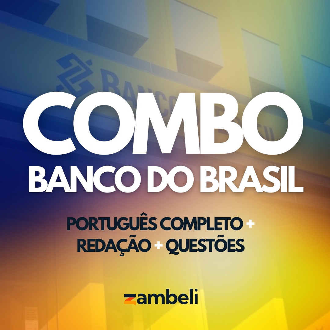 Logo Combo BB Português Completo + Redação + Questões