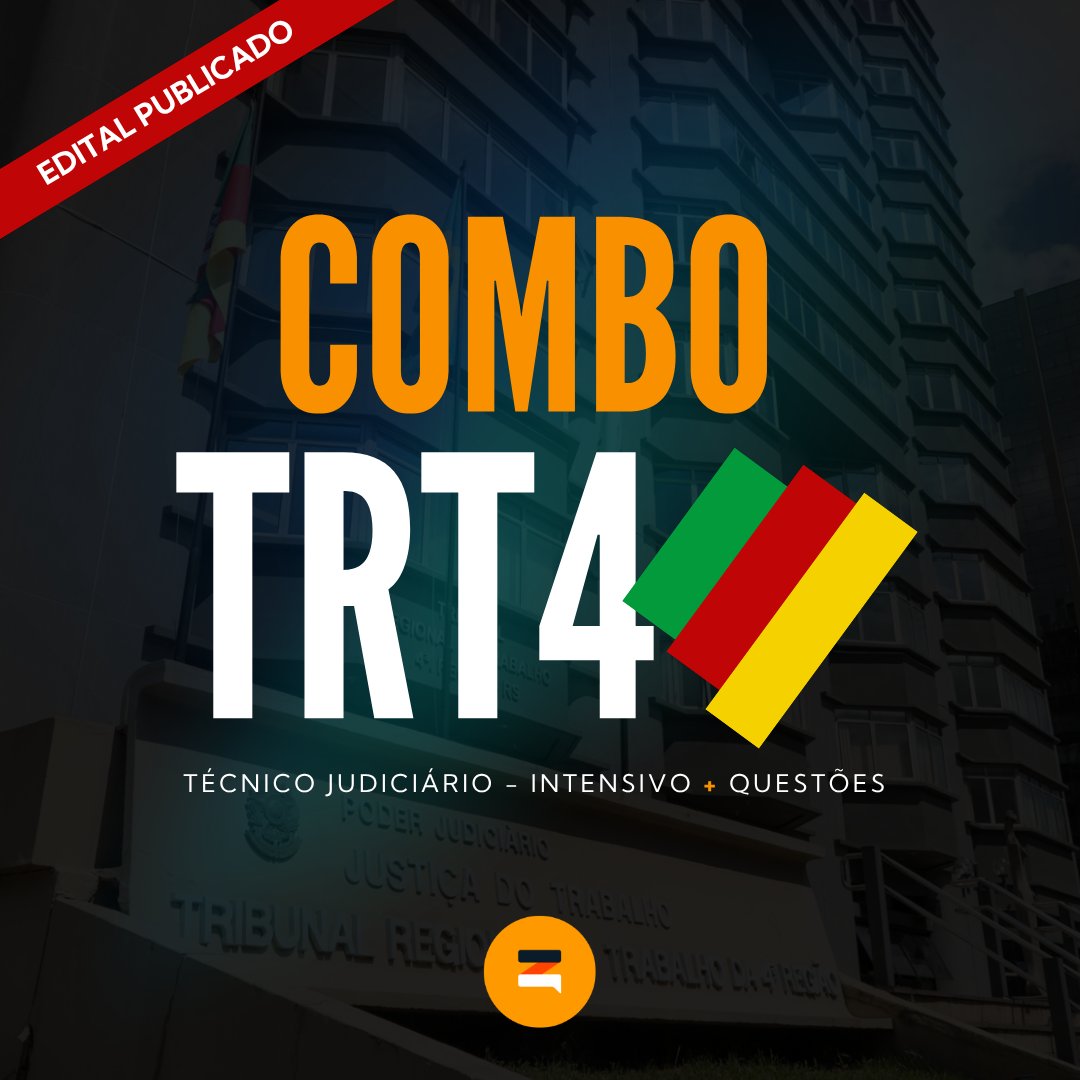Combo TRT4 - Intensivo + Questões